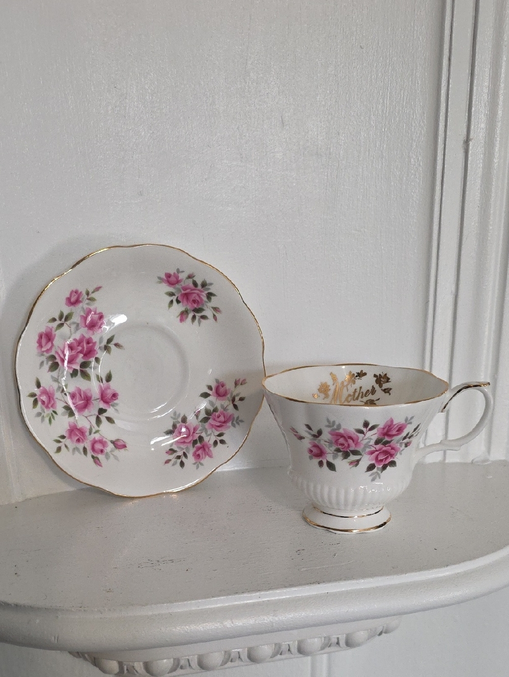 vintage Royal Albert bone china teacup and saucer set England